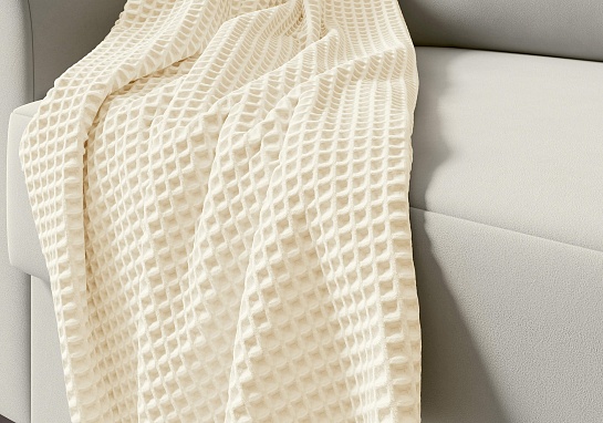 Плед Marko кремовый